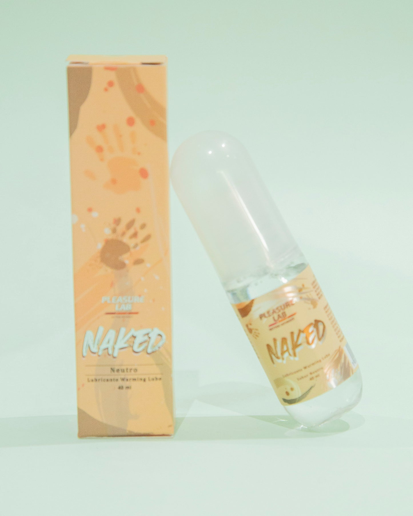 Lubricante Neutro Caliente Naked 40ml Pleasure Lab