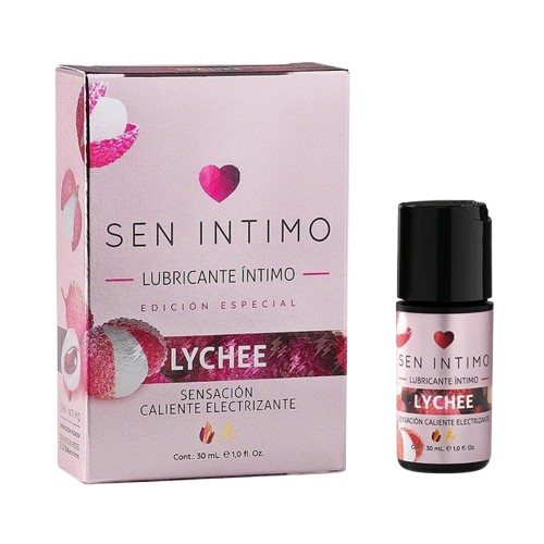 Lubricante Lychee Electrizante Caliente Sen Intimo de 30ml