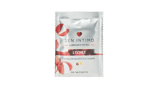 Lubricante Lychee Electrizante Caliente Sen Intimo de 7ml | Sachet | Sobre