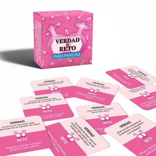 Cartas Verdad o Reto Juego de Mesa
