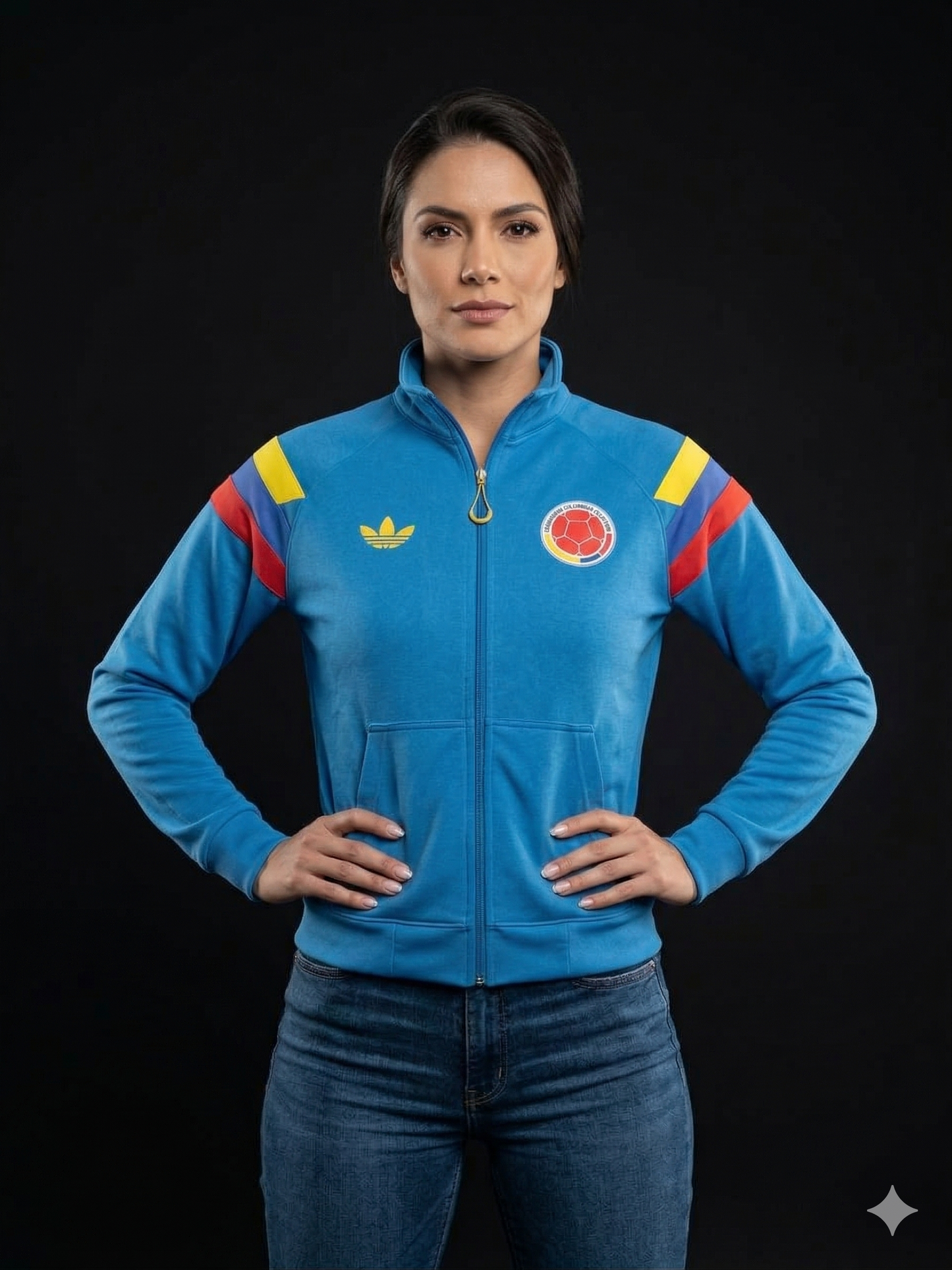 💛💙❤️ 🇨🇴 Buzo Selección Colombia Azul 💙 - Edición Especial Mundial 2026 Buzo Saco Hoddie