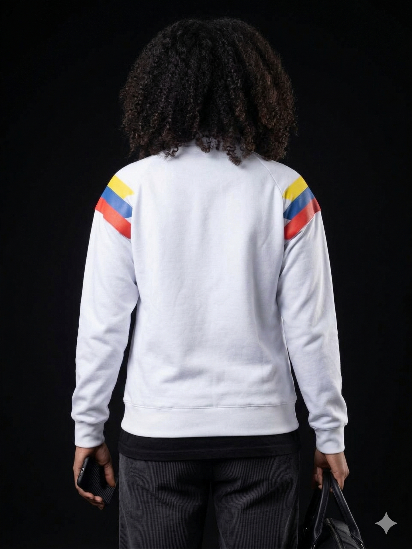 💛💙❤️ 🇨🇴 Buzo Selección Colombia Blanco 🤍 - Edición Especial Mundial 2026 Buzo Saco Hoddie