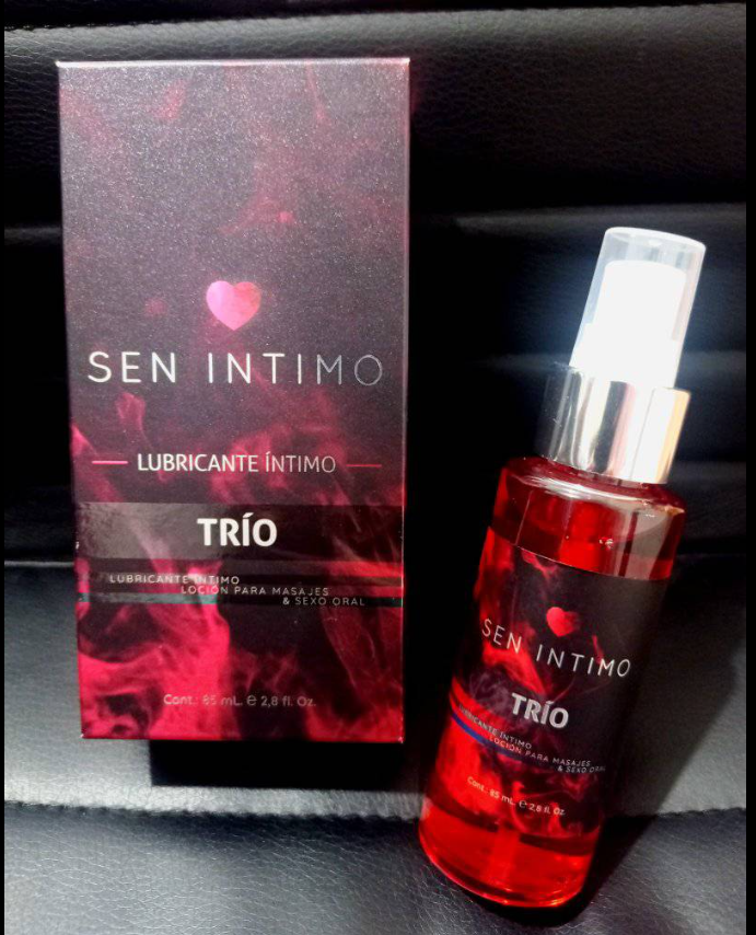 Sen Intimo Trio de 80ml Lubricante Caliente