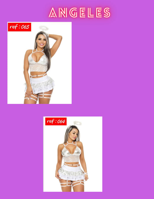 Angeles - 5 estilos - lenceria y disfraz - disfraces