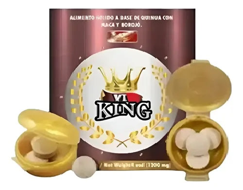 Gummies Vi-King: Potenciador Sexual Natural en Gomitas – Mayor Placer y Energía (Sachet x2 / Frasco x30)