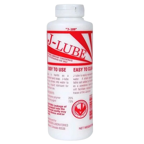 Lubricante Polvo Preparación J-Lube de 289gr Lubricante Neutro - J-Lube Powder Lubricant 289 g – Neutral, Water-Based