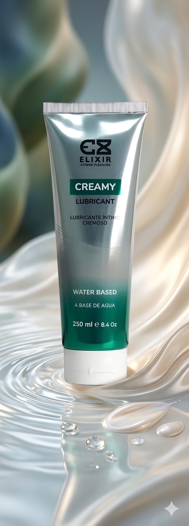Lubricante Elixir Creamy Cremoso Eyaculación Masculino Semen Artificial Elixir 250 Ml