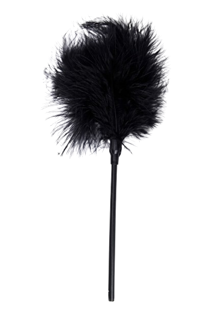 Plumilla para Cosquillas y Juego Sensorial de Pareja – Color Negro