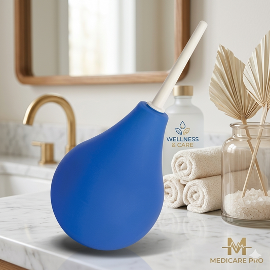 💧 Pera Enema 90 ml Pequeña | Ducha Anal y Vaginal | Limpieza Íntima Compacta y Precisa 💧 Enema Bulb 90 ml | Anal & Vaginal Douche | Compact & Precise Intimate Cleaning