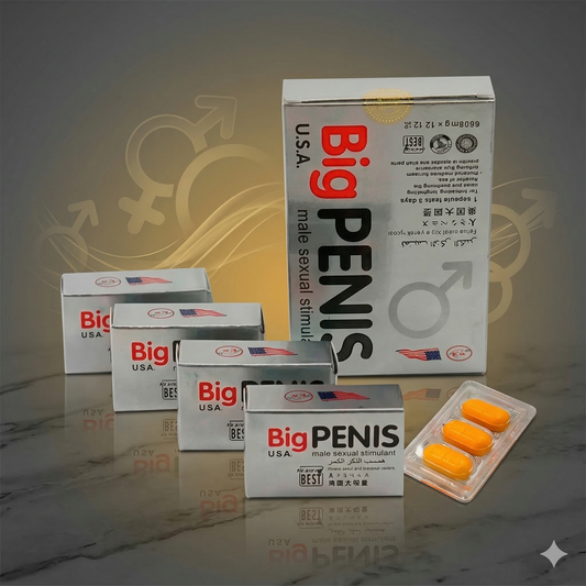 Big Penis USA x3 Pildoras Potenciador Masculino Pildoras