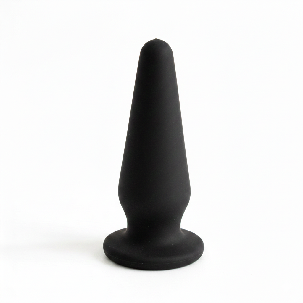 Plug Anal Silicona Negro 4