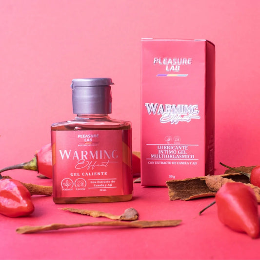 🌶️ Multiorgasmos Caliente Warming Effect con extracto de Canela y Aji 30ml Multiorgasmico Pleasure Lab