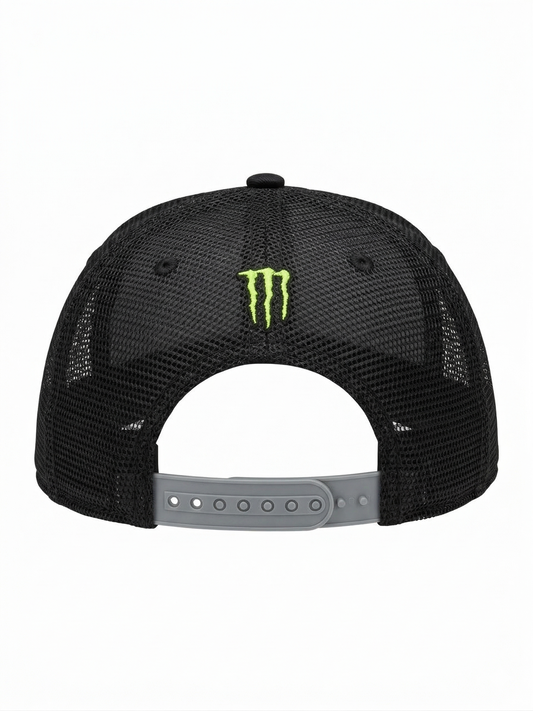 Gorra Monster Energy "Tactical Green" – Visera en Fleece Premium y Malla Transpirable – Edición Deportiva