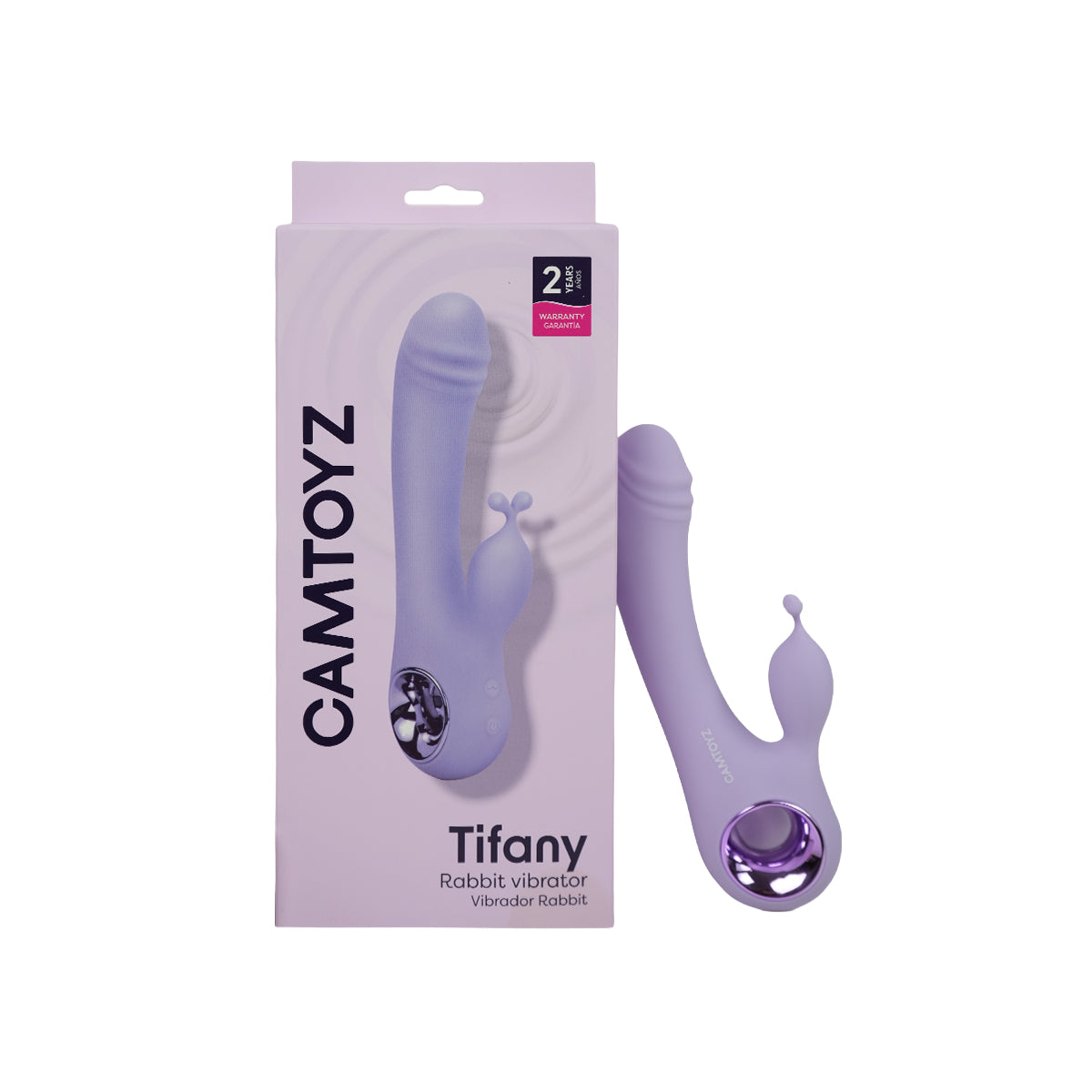 Vibrador Consolador Doble Estimulación Punto G y Cítoris Diseño Lujo Tifany