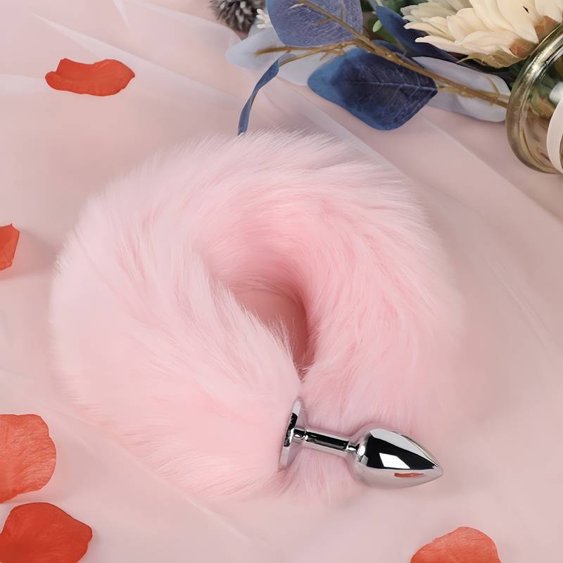 💋 Cola Zorro Plug de Acero Inoxidable | Talla S | Elegancia, Estilo y Placer Salvaje 💋 Fox Tail Stainless Steel Plug | Size S | Elegance, Style & Wild Pleasure