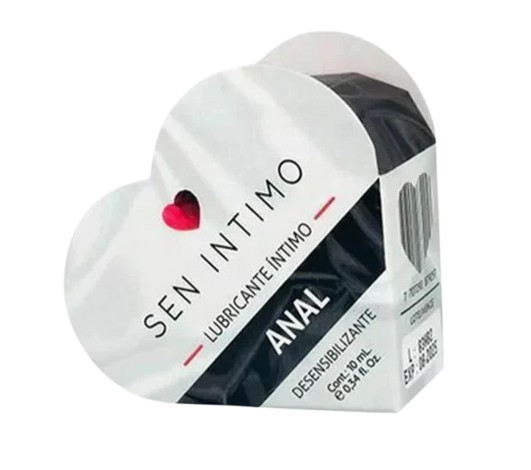 Lubricante Desensibilizante Anal de 10ml Sen Intimo