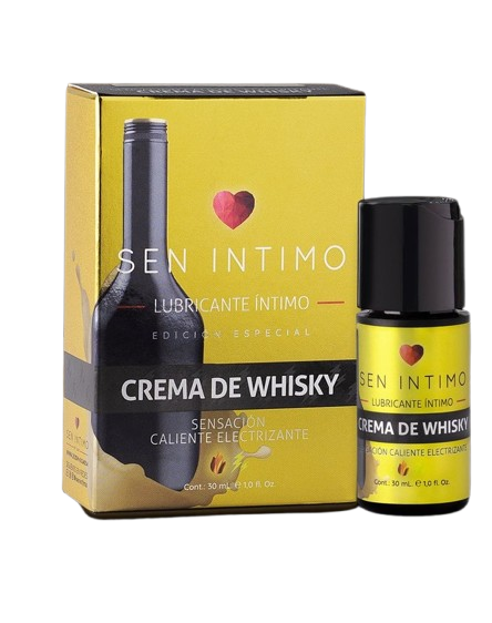 Lubricante Electrizante Crema de Whisky Caliente Sen Intimo de 30ml