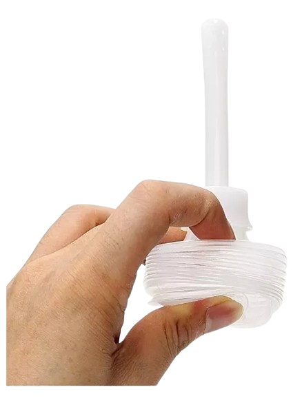 💧 Enema Desechable 200ml | Ducha Anal y Vaginal Portátil (Máx. 3 Usos) 💧 Disposable Enema 200ml | Portable Anal & Vaginal Douche (Up to 3 Uses)
