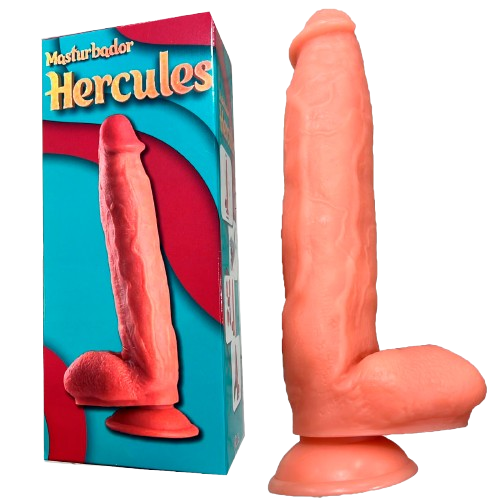 💋 Hércules – Dildo XXL con Chupa Ventosa | 30 cm x 6 cm | Silicona Realista | Consolador de Gran Tamaño 💋 Hércules – XXL Suction Cup Dildo | 30 cm x 6 cm | Realistic Silicone | Large-Size Pleasure Toy