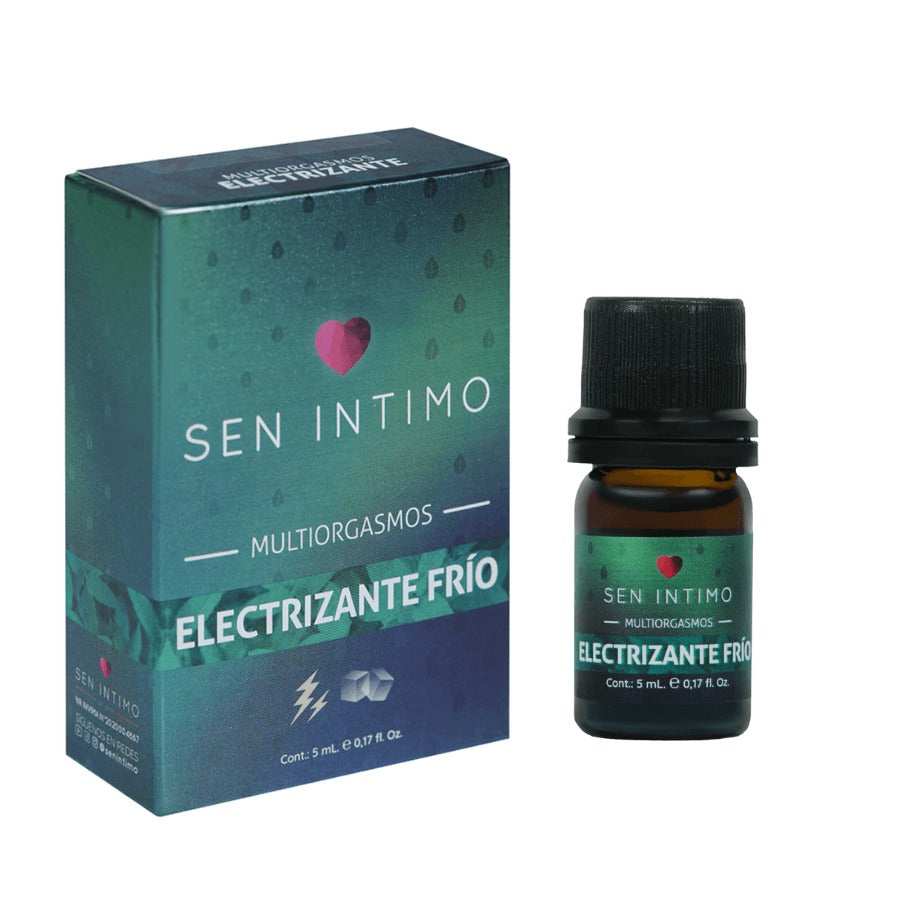 Vibrador Multiorgasmos Líquido Electrizante Frio X 5 Ml Sen Intimo - Lubricante - Estimulante