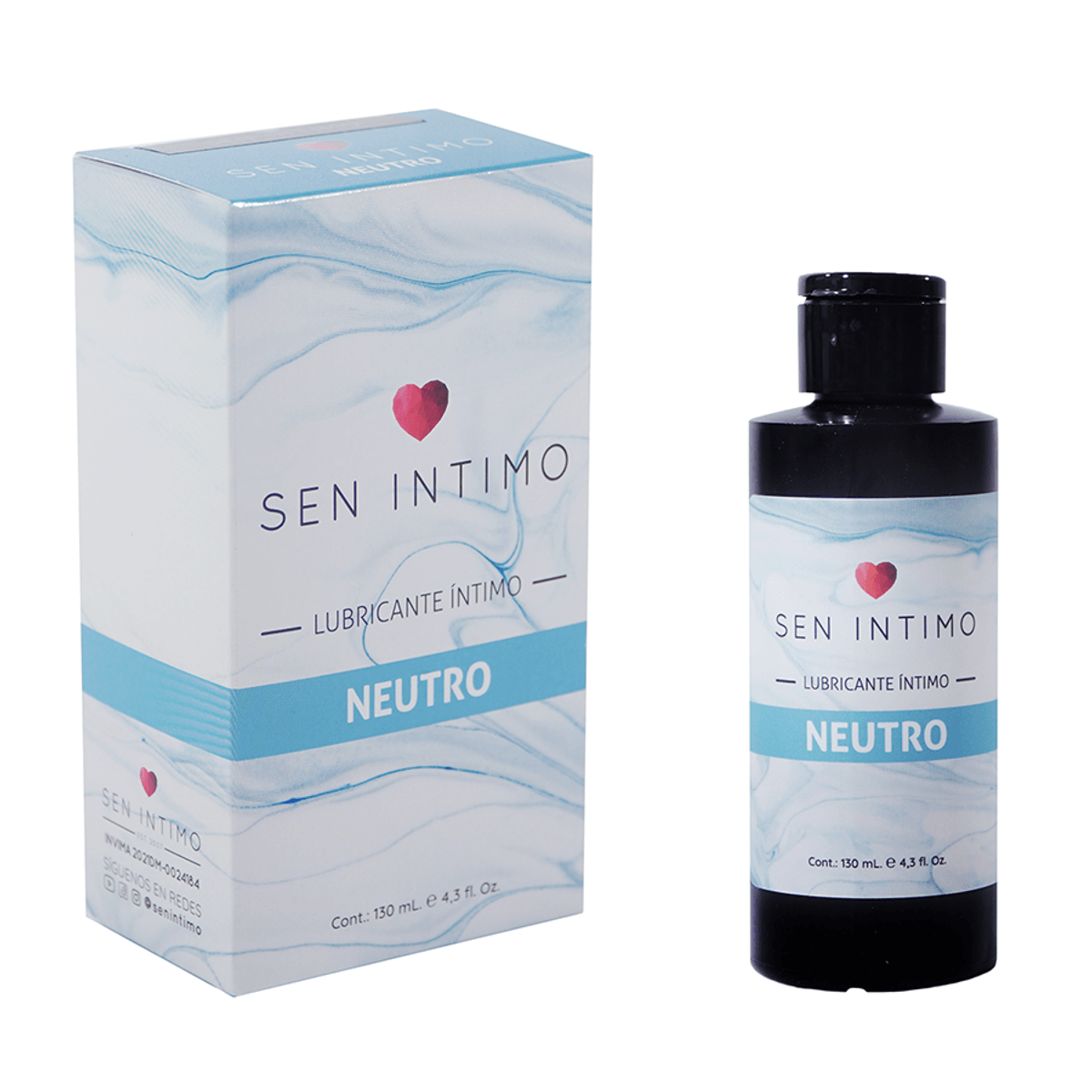 Lubricante Neutro Sen Intimo de 130ml