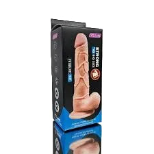 Dildo Realista Strong Big Size 20.3 cm – Con Vértebra Moldeable y Ventosa