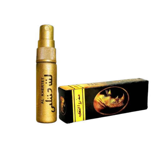 💥 Rino Retardante Masculino en Spray Dorado 5 ml | Control Total y Placer Prolongado 💥 Rino Delay Spray for Men 5 ml | Gold Edition – Control & Endurance