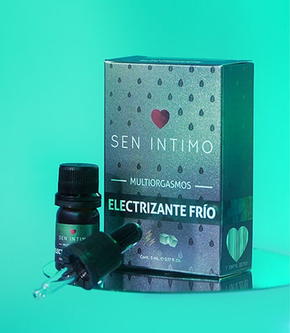 Vibrador Multiorgasmos Líquido Electrizante Frio X 5 Ml Sen Intimo - Lubricante - Estimulante
