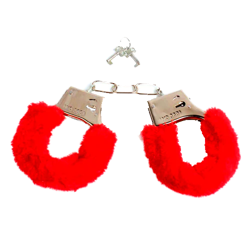 💋 Esposas Metálicas con Peluche – Control y Suavidad en un Solo Placer | Con Llaves Incluidas | Ajustables 💋 Furry Metal Handcuffs – Control & Comfort in One | Includes Keys | Adjustable