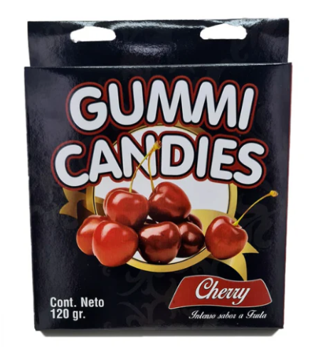 🍒🔥 Lencería Comestible – Gummie Candies Cereza 120g 🍒🔥 Edible Lingerie – Gummie Cherry Candies 120g