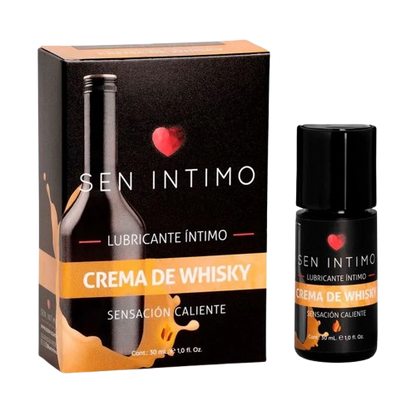 Lubricante Crema de Whisky Caliente Sen Intimo de 30ml