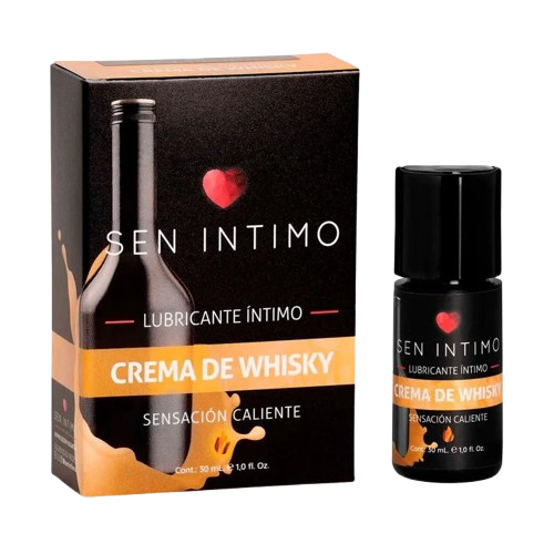Sen Intimo Crema de Whisky de 30ml Lubricante Caliente