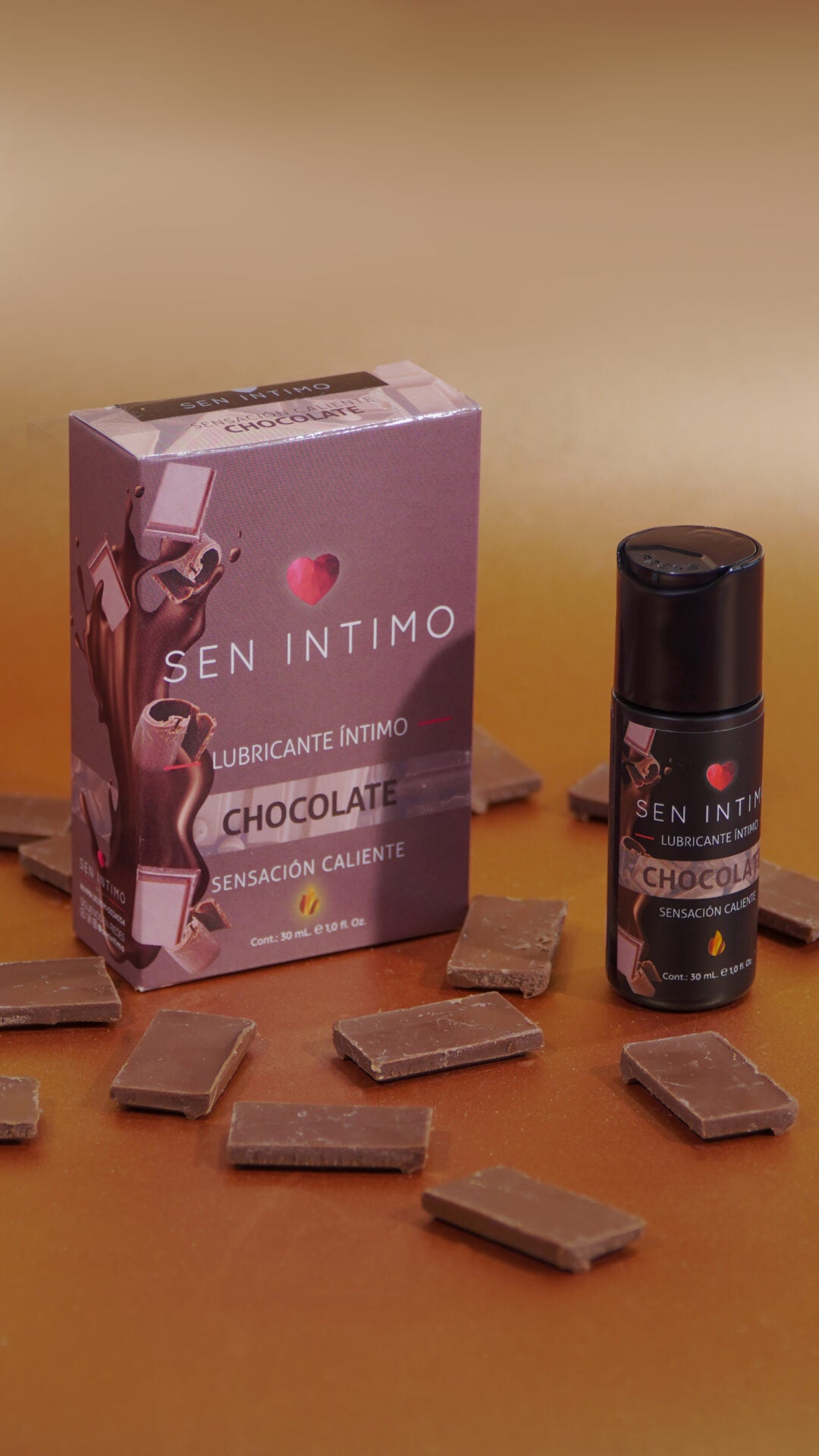 Lubricante Chocolate Caliente Sen Intimo de 30ml