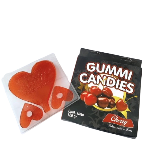 🍒🔥 Lencería Comestible – Gummie Candies Cereza 120g 🍒🔥 Edible Lingerie – Gummie Cherry Candies 120g