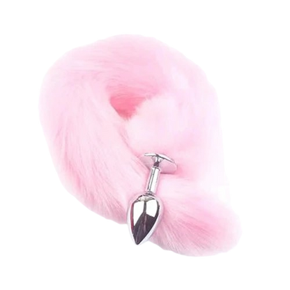 💋 Cola Zorro Plug de Acero Inoxidable | Talla S | Elegancia, Estilo y Placer Salvaje 💋 Fox Tail Stainless Steel Plug | Size S | Elegance, Style & Wild Pleasure