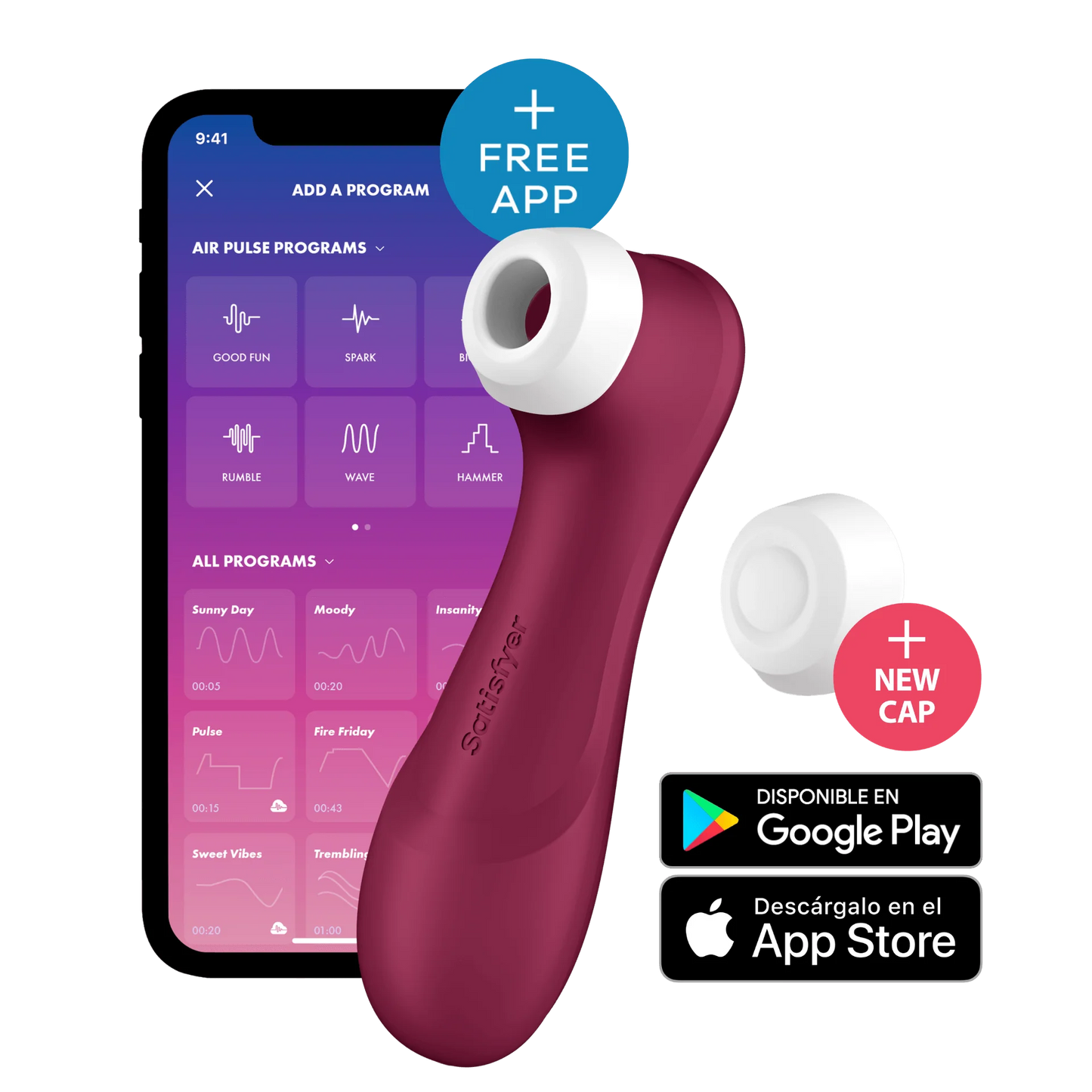 Satisfyer Pro 2 Generation 3 con APP Succionador y Vibrador del Clítoris