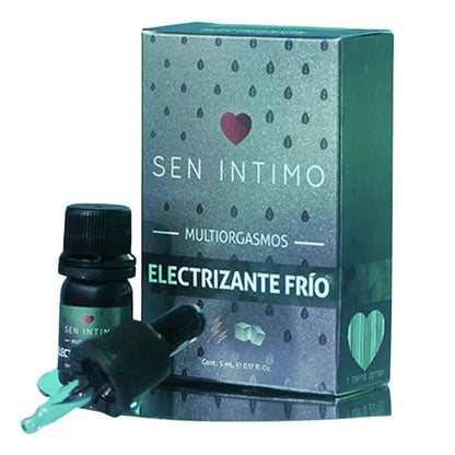 Vibrador Multiorgasmos Líquido Electrizante Frio X 5 Ml Sen Intimo - Lubricante - Estimulante