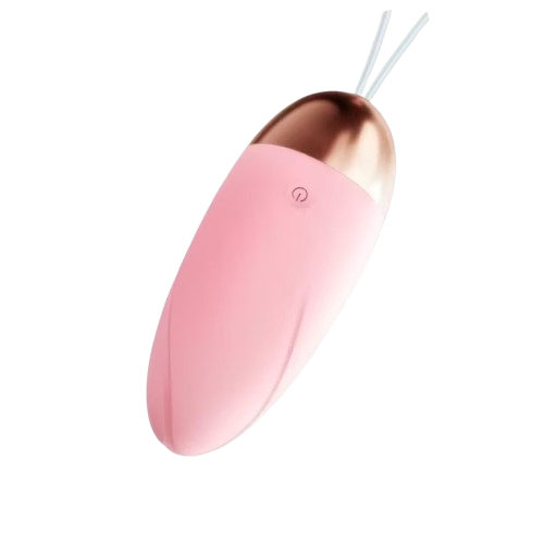 🌸 Huevo Vibrador Rosa Multifrecuencia | Discreto | Control por Botón | Funciona con Pilas AAA