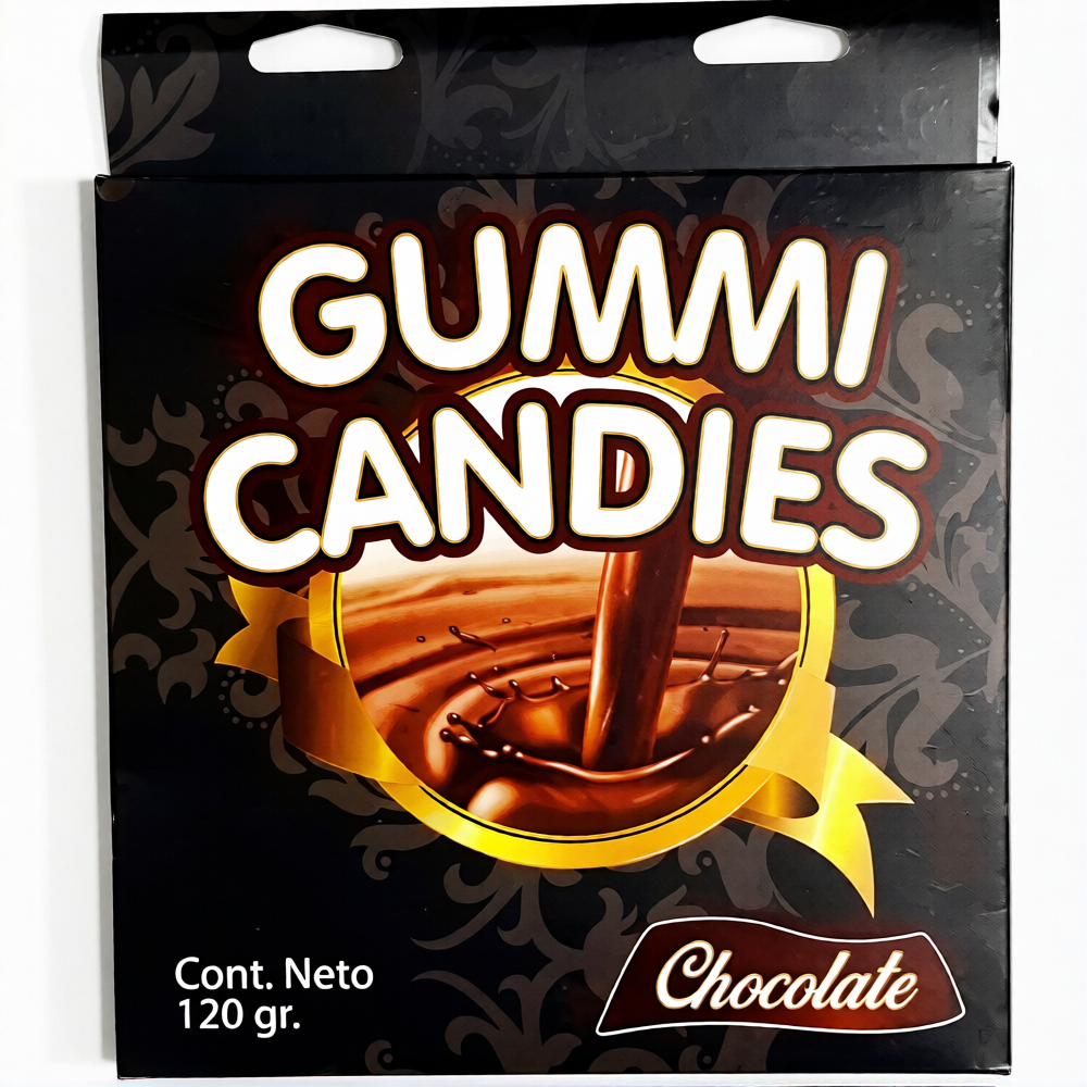 🍫🔥 Lencería Comestible – Gummie Candies Chocolate 120g 🍫🔥 Edible Lingerie – Gummie Chocolate Candies 120g