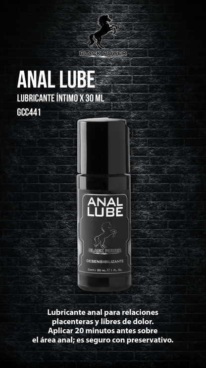 Black Power Anal Desensitizing Lubricant 30ml