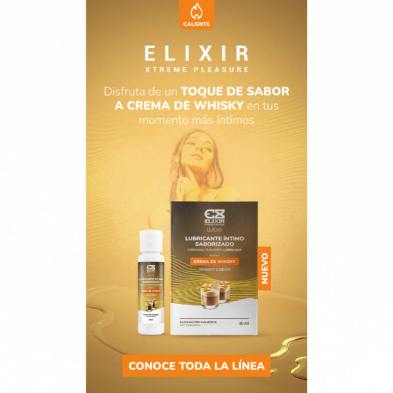 Lubricante Crema de Whisky Elixir de 30ml