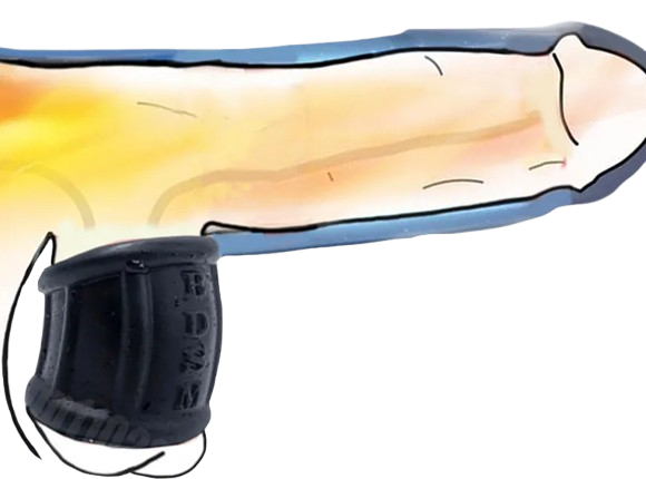 💪 Anillo Cock Ring para Testículos – Placer Intenso y Control Total | Silicona Estirable | Talla Única - 💪 Testicle Cock Ring – Intense Pleasure & Control | Stretchy Silicone | One Size