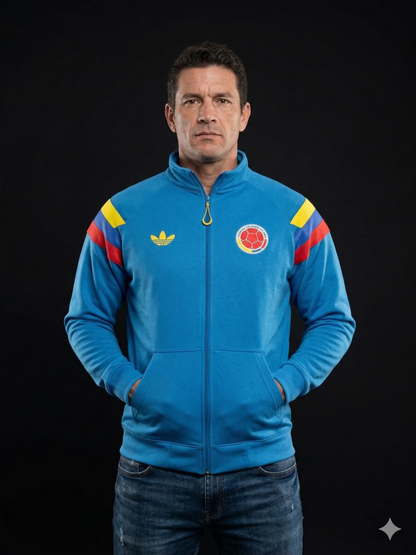 💛💙❤️ 🇨🇴 Buzo Selección Colombia Azul 💙 - Edición Especial Mundial 2026 Buzo Saco Hoddie