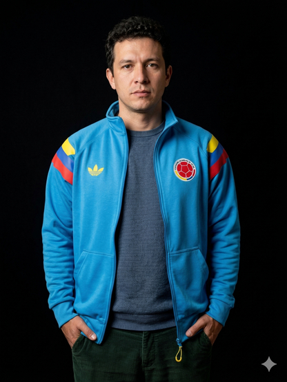 💛💙❤️ 🇨🇴 Buzo Selección Colombia Azul 💙 - Edición Especial Mundial 2026 Buzo Saco Hoddie
