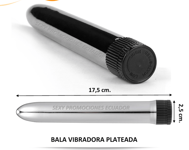 💋 Bala Cohete – Vibrador Estilo Bala Larga 17,5 cm | Potente, Elegante y Precisa | Baterías AA - 💋 Rocket Bullet – Long Vibrating Bullet | Powerful, Elegant & Precise | AA Batteries