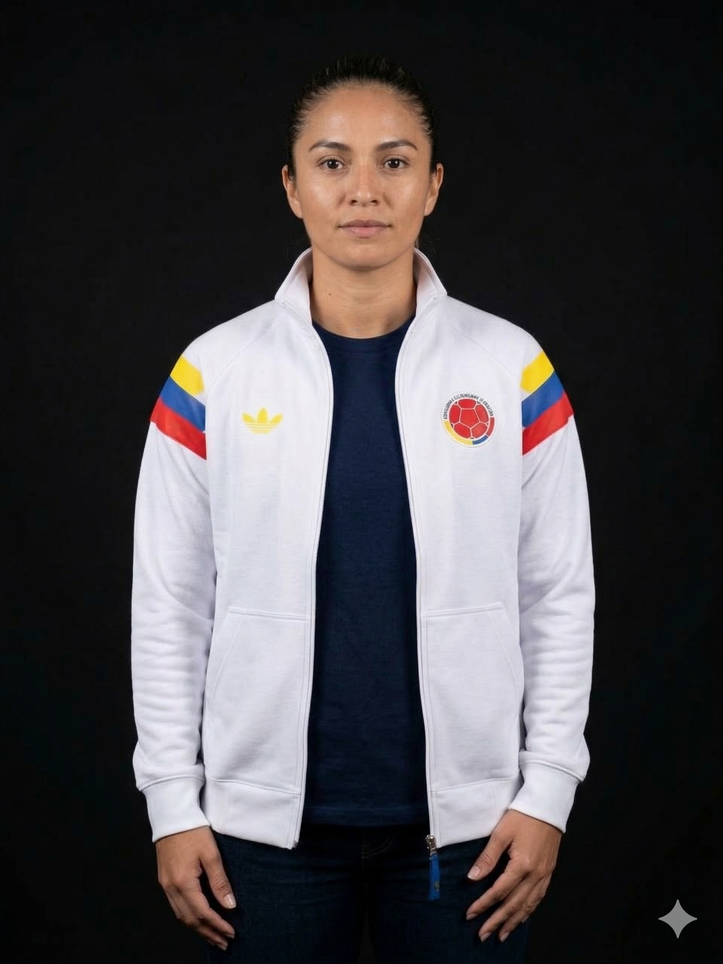 💛💙❤️ 🇨🇴 Buzo Selección Colombia Blanco 🤍 - Edición Especial Mundial 2026 Buzo Saco Hoddie