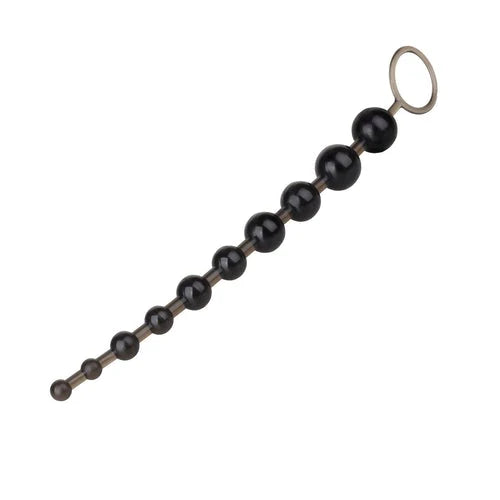 Perlas Bolas Anales Silicona Negras