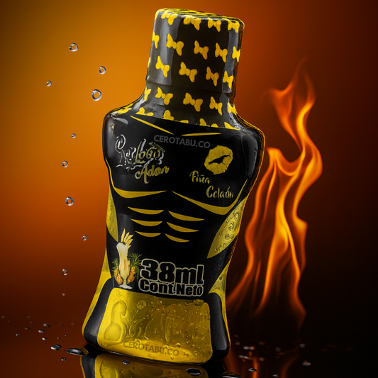 Aceite Caliente Chocolate + Dados Eróticos Sex Love | Aceite Adam 37 ml | Masajes, Juegos Previos y Retos Sensuales