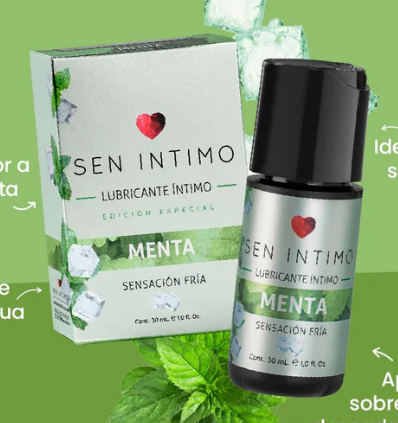 Sen Intimo Menta de 30ml Lubricante Caliente