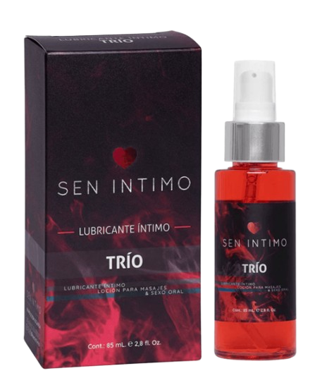 Sen Intimo Trio de 80ml Lubricante Caliente